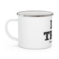 I Heart TRMB Enamel Camping Mug