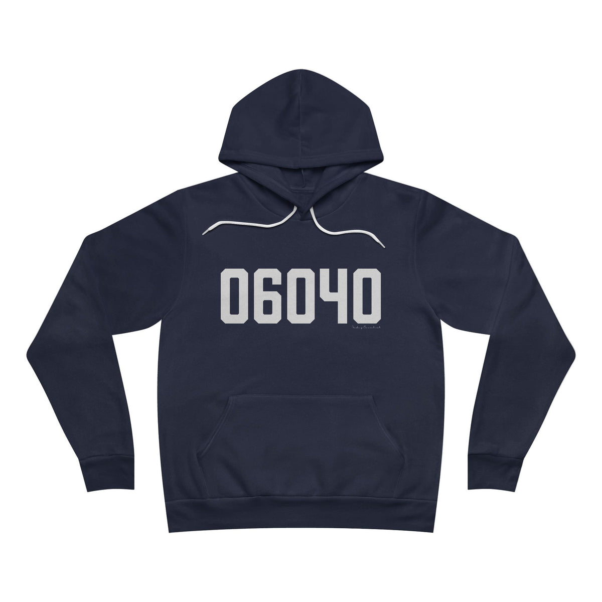 06040 Manchester CT Zip Code Sponge Fleece Pullover Hoodie