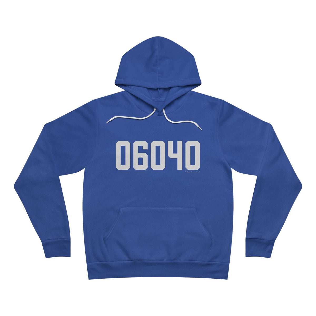 06040 Manchester CT Zip Code Sponge Fleece Pullover Hoodie