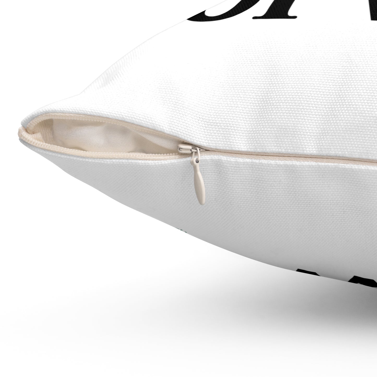 I Clover Norwalk Spun Polyester Square Pillow