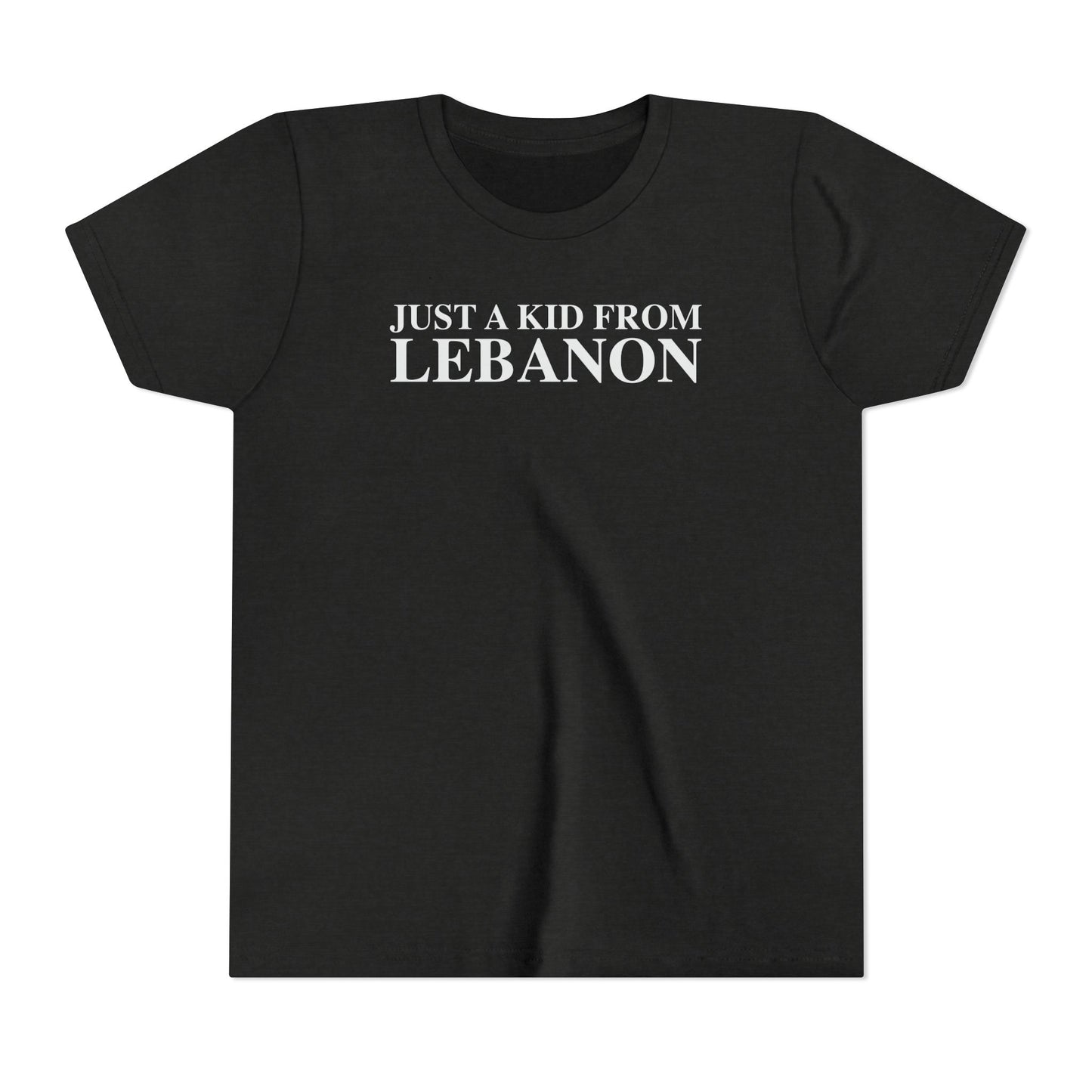 Just a kid from Lebanon Youth Short Sleeve T-Shirt