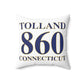 Tolland 860 Connecticut Spun Polyester Square Pillow