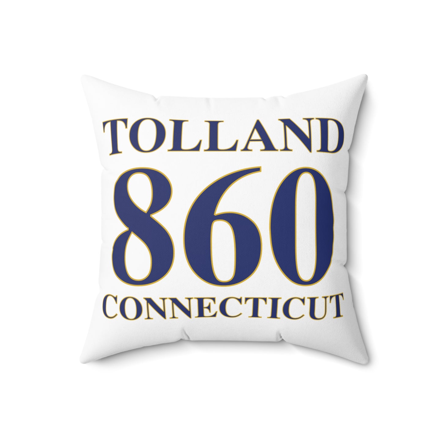 Tolland 860 Connecticut Spun Polyester Square Pillow