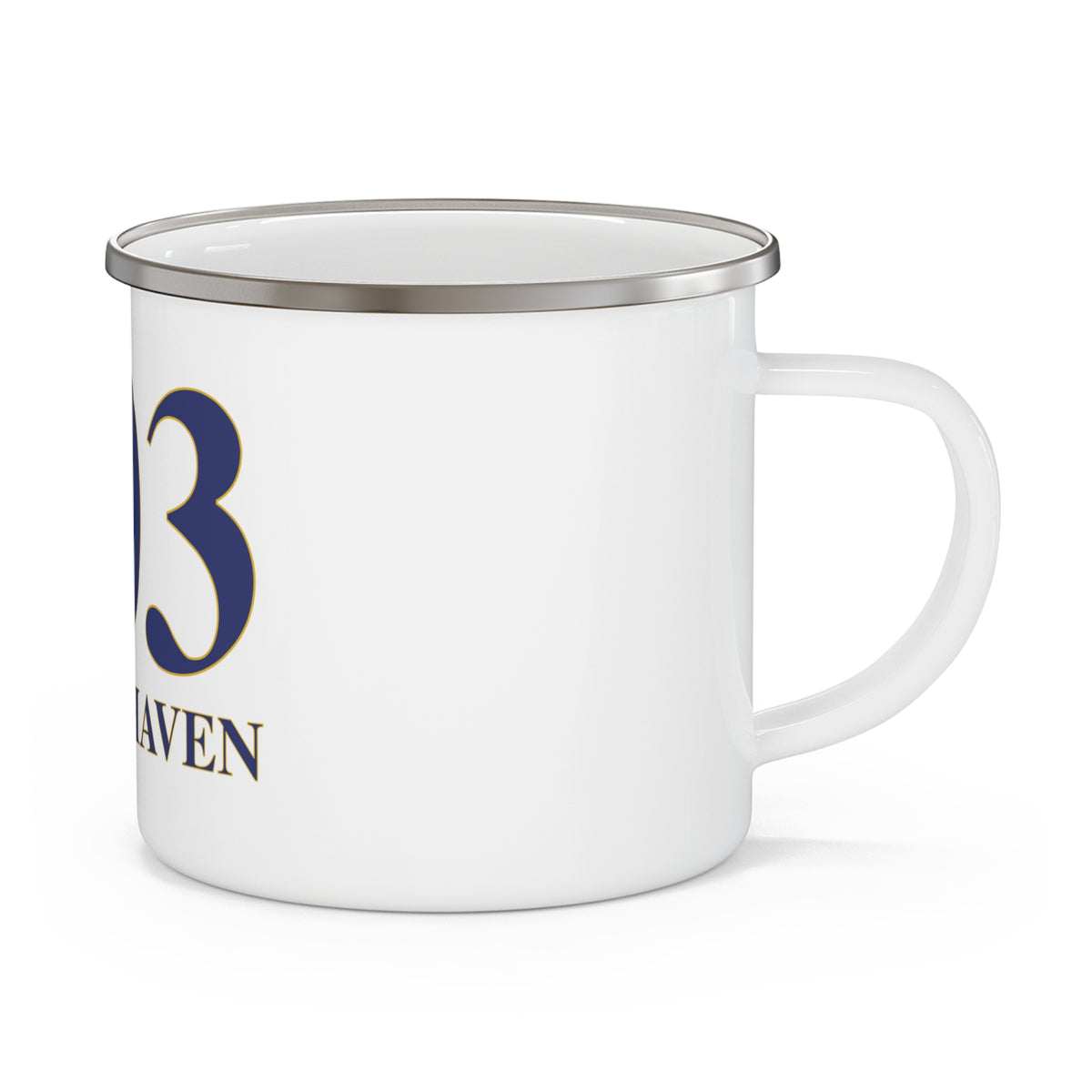 203 North Haven Enamel Camping Mug