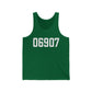 06907 Stamford CT Zip Code Unisex Jersey Tank Top