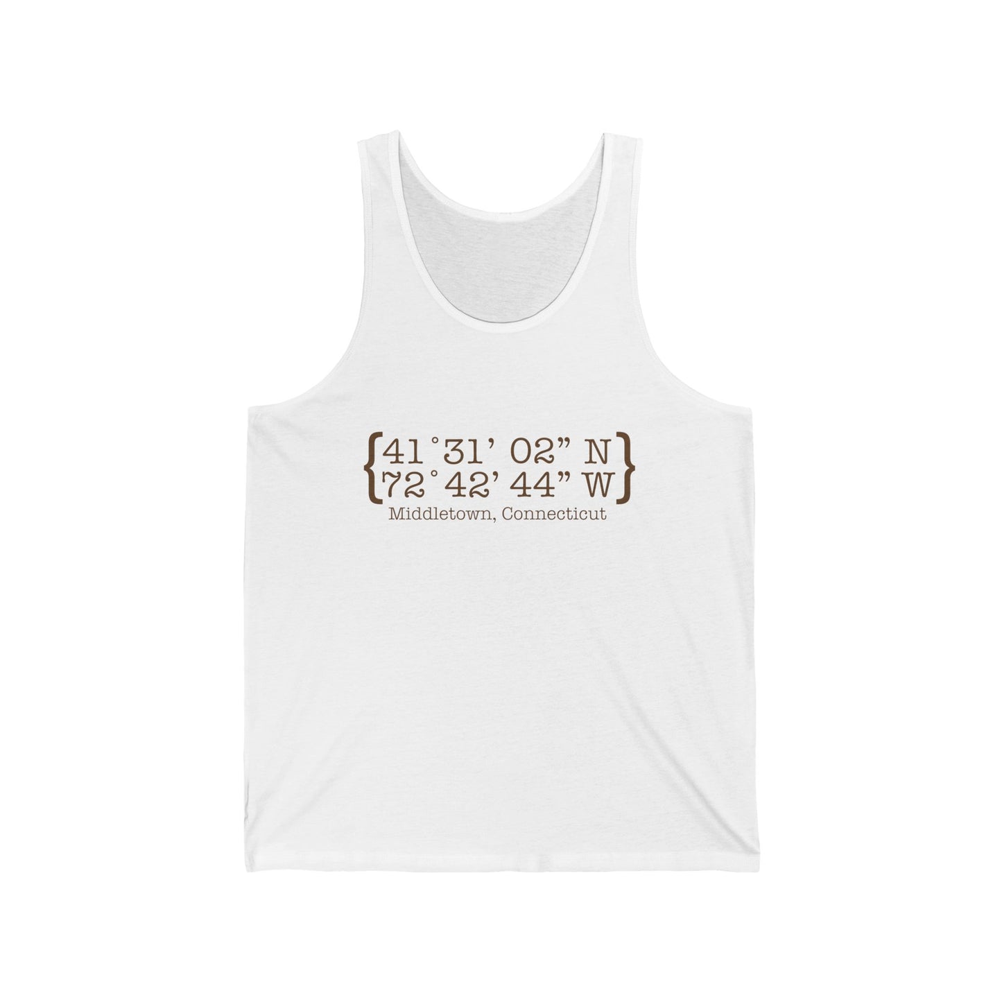 Middletown Coordinates Unisex Jersey Tank