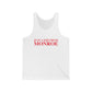 Just a kid from Monroe Unisex Jersey Tank Top