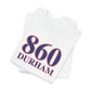 860 Durham Red White & Blue Unisex Jersey Short Sleeve T-Shirt