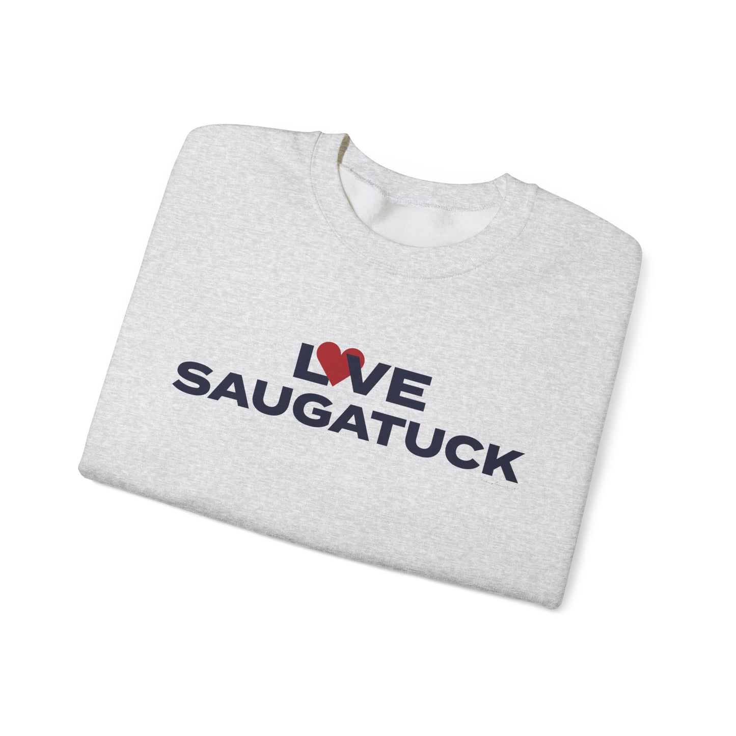Love Saugatuck Unisex Heavy Blend™ Crewneck Sweatshirt
