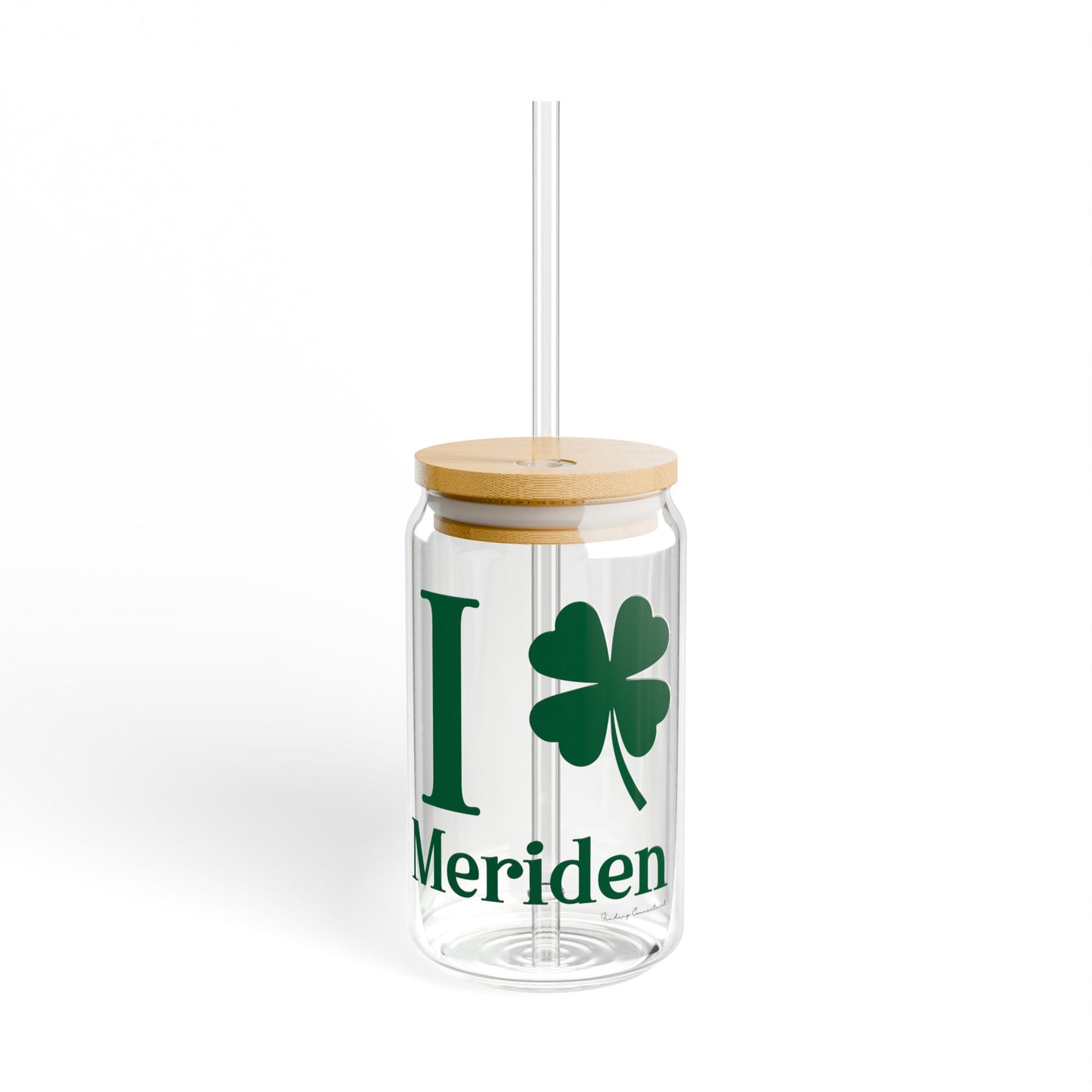 I Clover Meriden Sipper Glass, 16oz