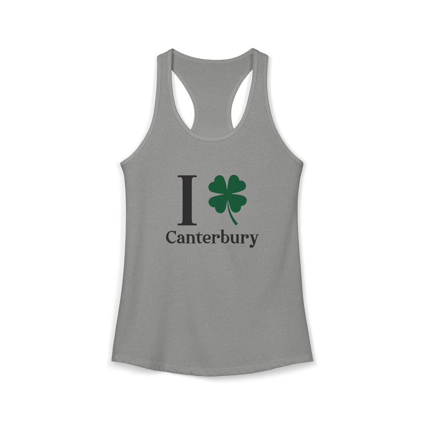 I Clover Canterbury Women's Ideal Racerback Tank Top