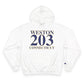 Weston 203 Connecticut Champion Hoodie