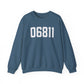 06811 Danbury CT Zip Code Heavy Blend™ Crewneck Sweatshirt