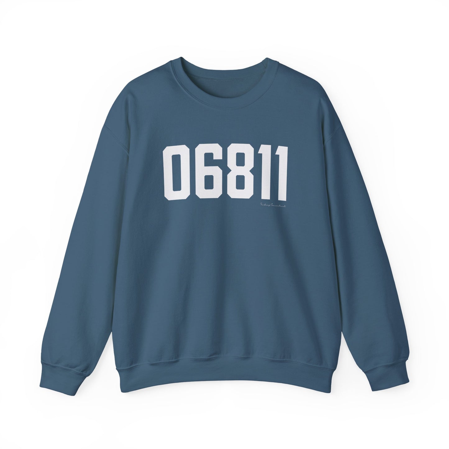 06811 Danbury CT Zip Code Heavy Blend™ Crewneck Sweatshirt