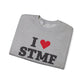 I Heart STMF Unisex Heavy Blend™ Crewneck Sweatshirt