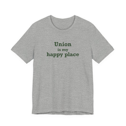 Union is My Happy Place  Unisex Jersey Short Sleeve T-Shirt