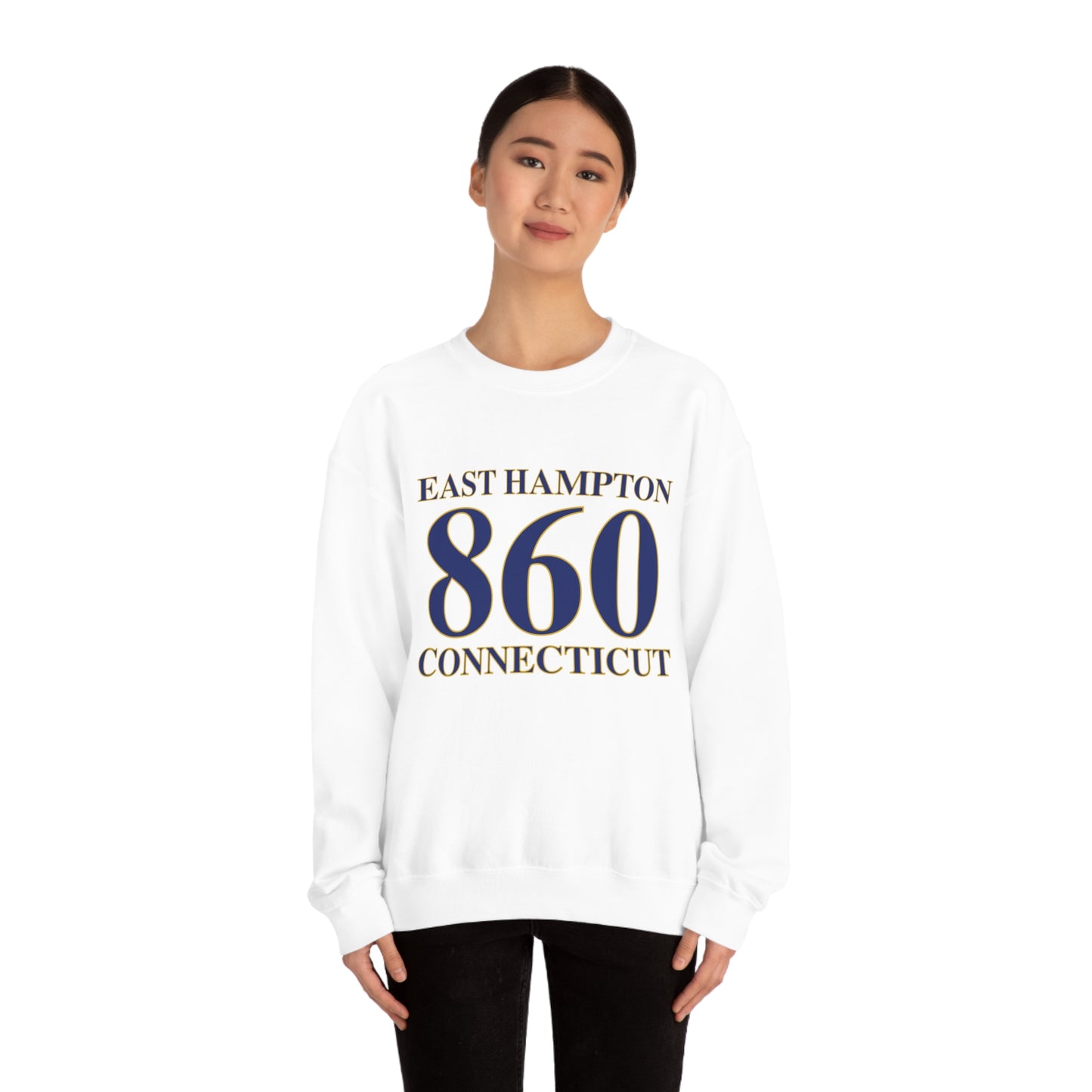 East Hampton 860 Connecticut Unisex Heavy Blend™ Crewneck Sweatshirt