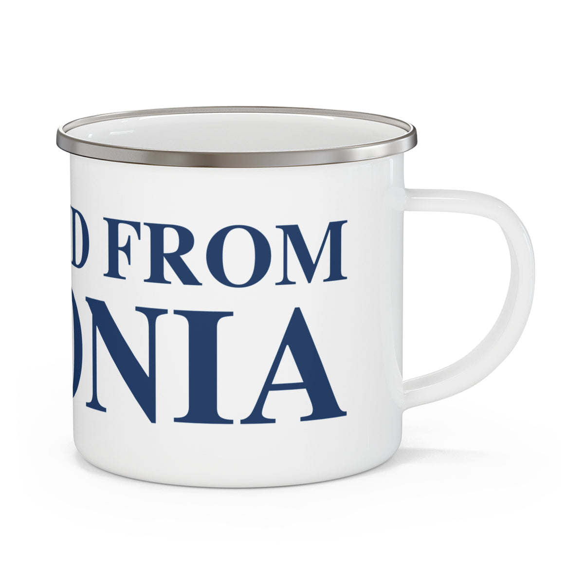 Just a kid from Ansonia Enamel Camping Mug