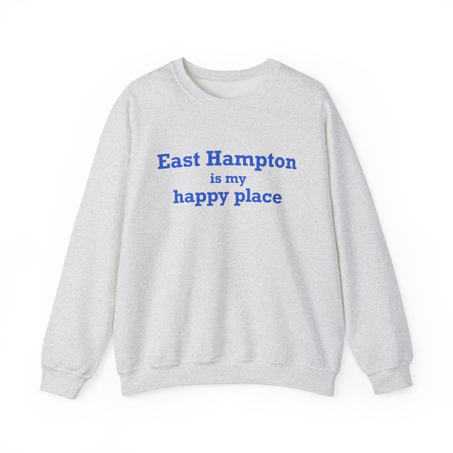 East Hampton is My Happy Place Unisex Heavy Blend™ Crewneck Sweatshirt