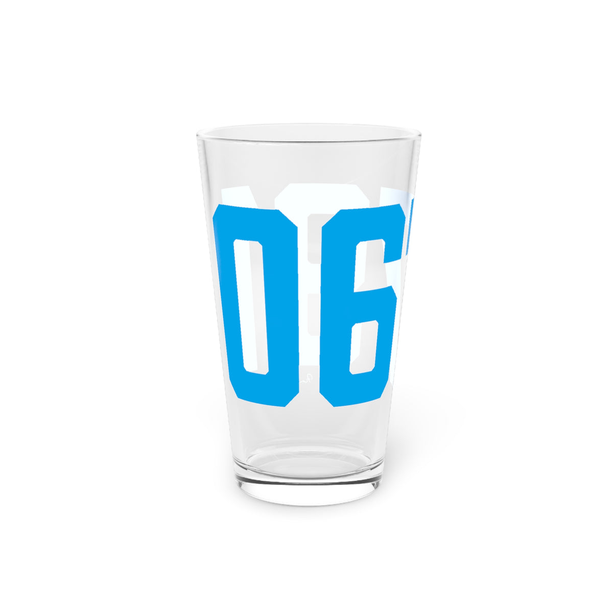 06791 Harwinton Connecticut Zip Code Pint Glass, 16oz
