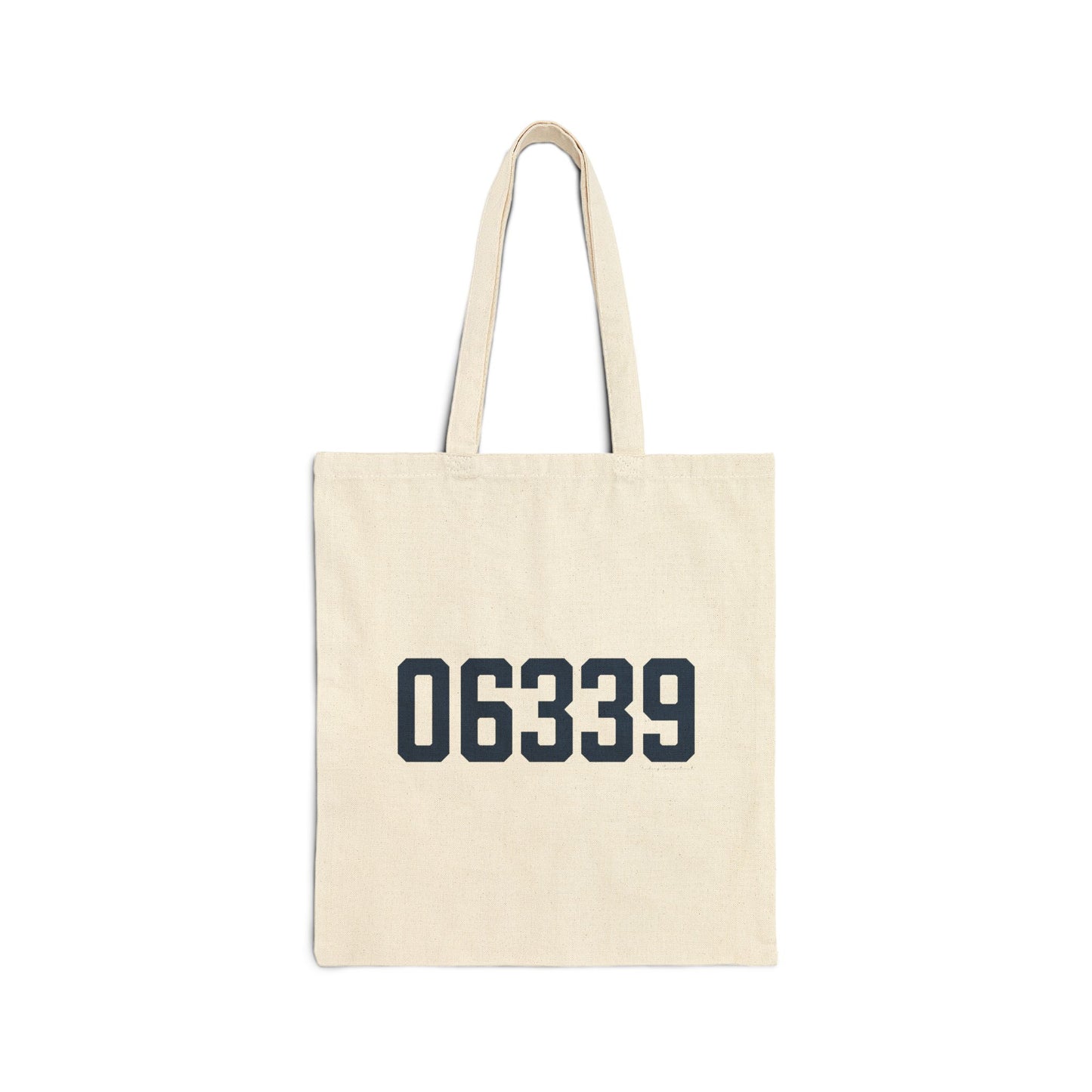 06339 Ledyard Connecticut Zip Code Cotton Canvas Tote Bag