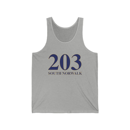 203 South Norwalk Unisex Jersey Tank Top
