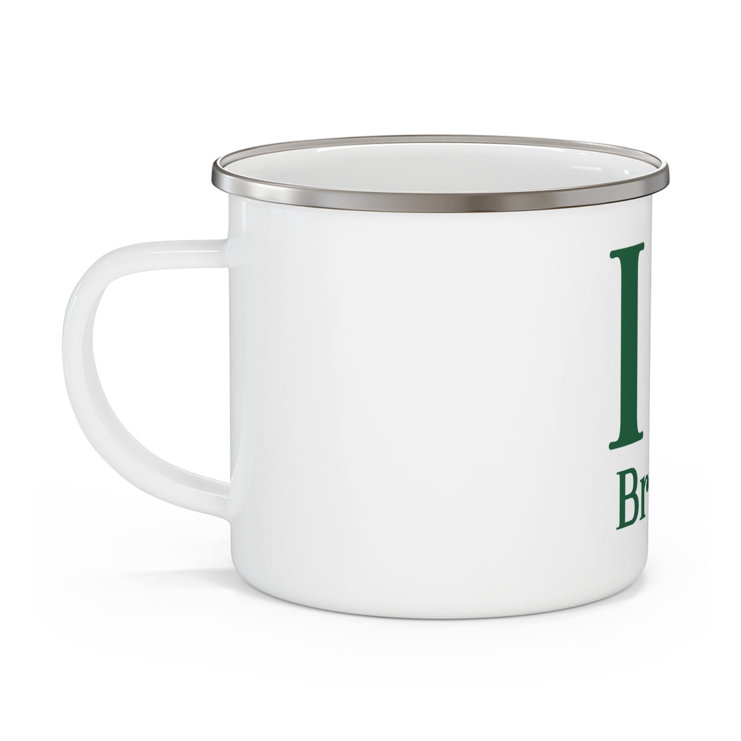 I Clover Bristol  Enamel Camping Mug