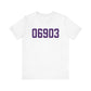 06903 Stamford Connecticut Zip Code Unisex Jersey Short Sleeve T-Shirt