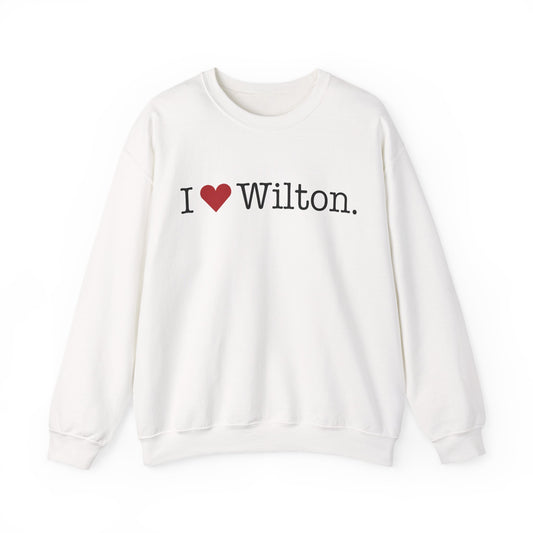 I Heart Wilton. Unisex Heavy Blend™ Crewneck Sweatshirt