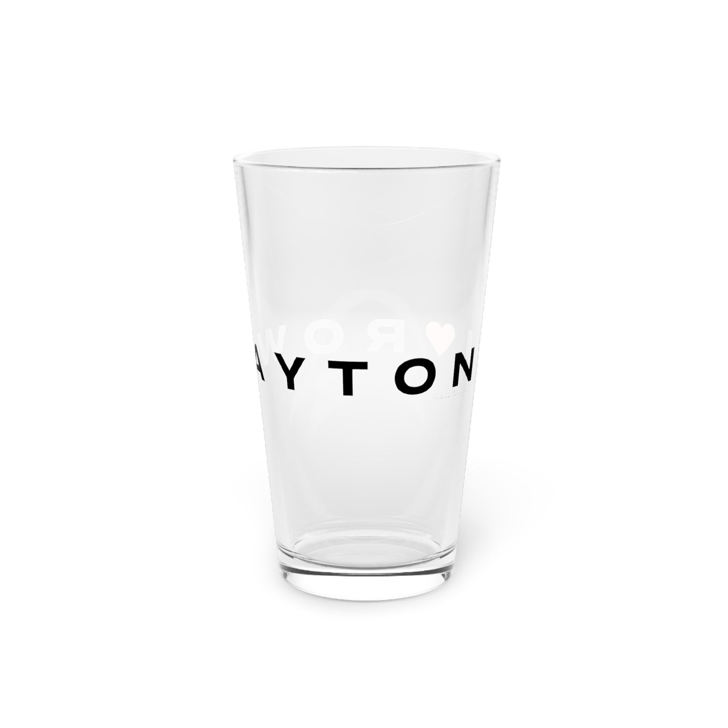 Rowayton Vision Pint Glass, 16oz