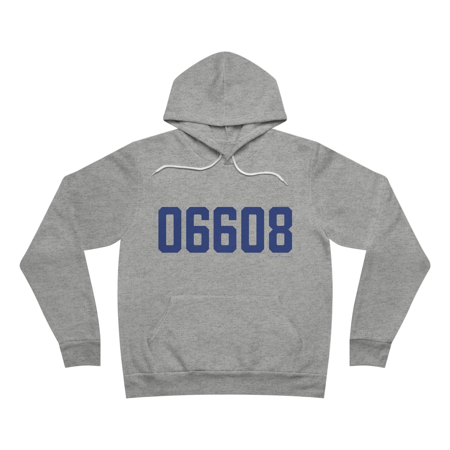 06608 Bridgeport Connecticut Zip Code Unisex Sponge Fleece Pullover Hoodie Sweatshirt