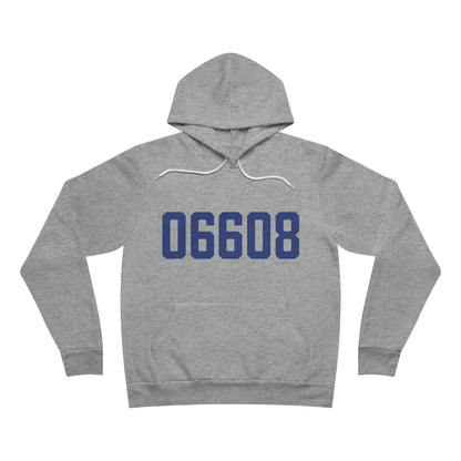 06608 Bridgeport Connecticut Zip Code Unisex Sponge Fleece Pullover Hoodie Sweatshirt