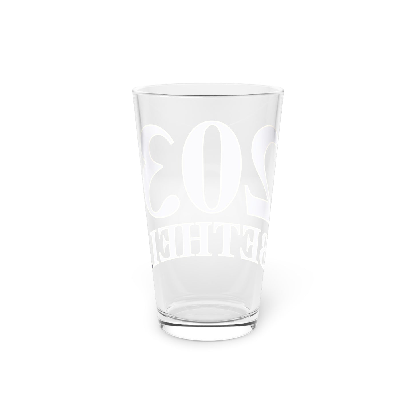 203 Bethel Pint Glass, 16oz