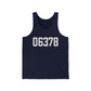 06378 Sprague CT Zip Code Unisex Jersey Tank Top