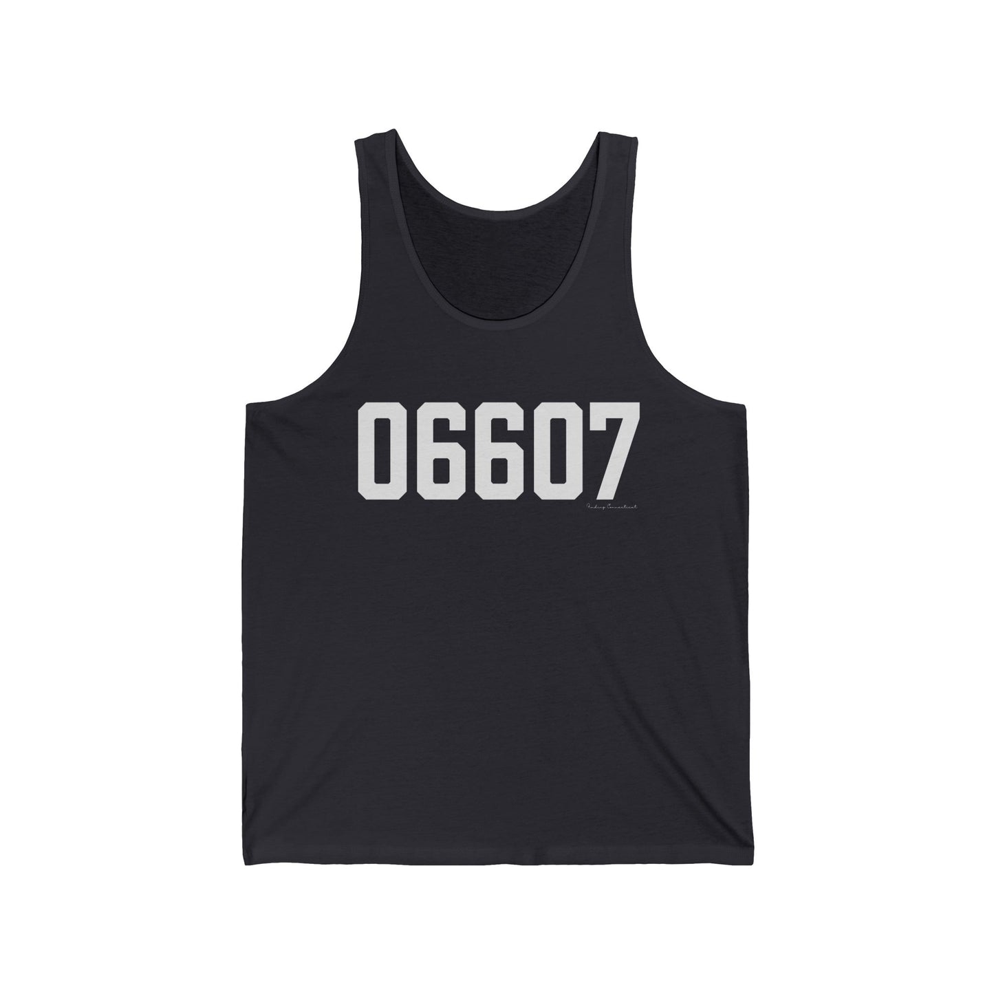 06607 Bridgeport CT Zip Code Unisex Jersey Tank Top
