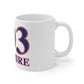 Cheshire Red, White & Blue Mug 11oz