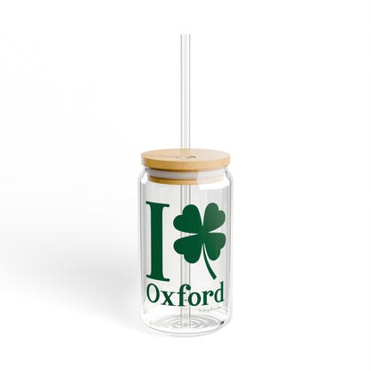 I Clover Oxford Sipper Glass, 16oz
