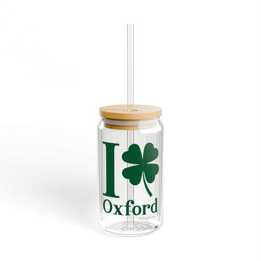 I Clover Oxford Sipper Glass, 16oz