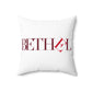 41 Tilt Bethel Spun Polyester Square Pillow