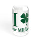 I Clover New Milford  Sipper Glass, 16oz