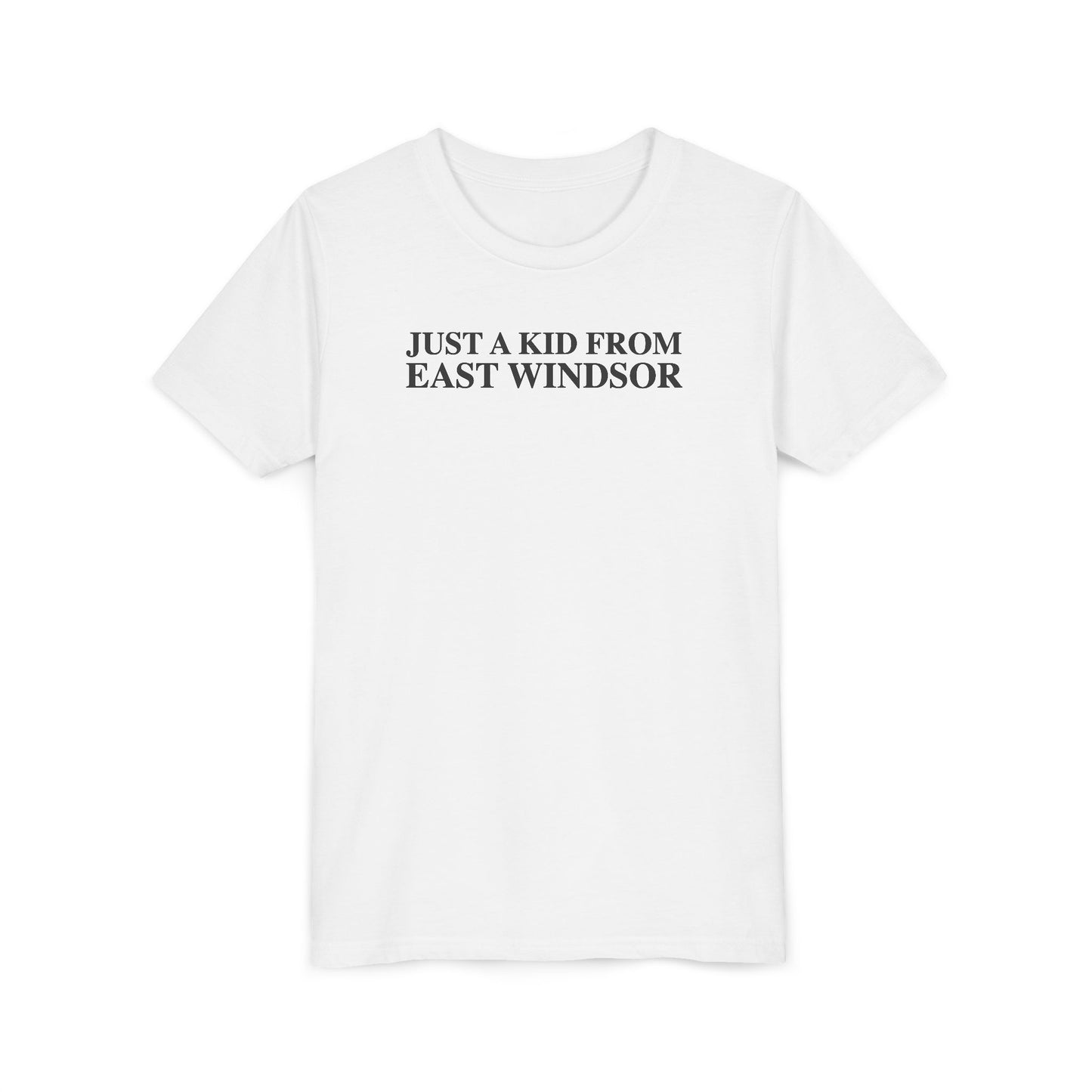 Just a kid from East Windsor  Youth Short Sleeve T-Shirt