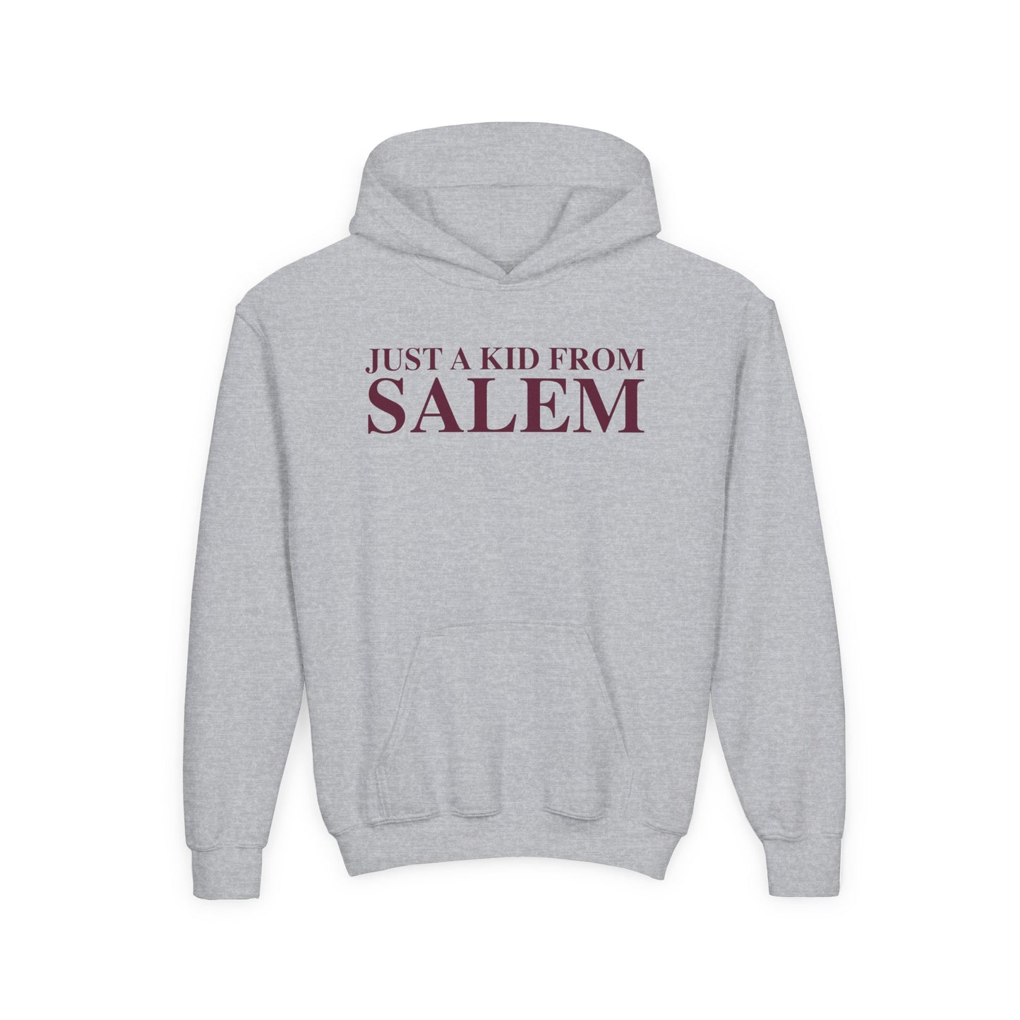 Just a kid from Salem Youth Heavy Blend Hooded Sweatshirt