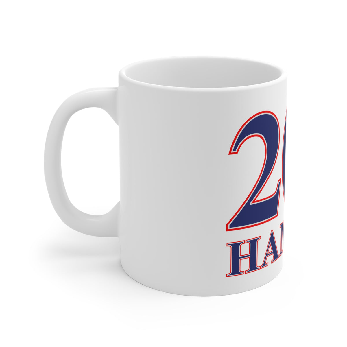 Hamden Red, White & Blue Mug 11oz