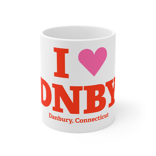 I Heart DNBY Mug 11oz