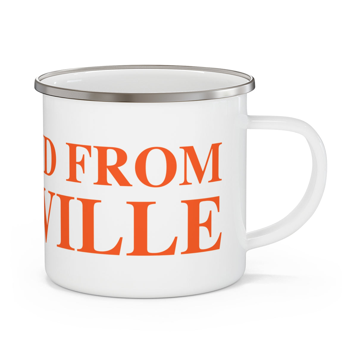 Just a kid from Montville Enamel Camping Mug