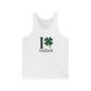 I Clover Oxford Unisex Jersey Tank Top
