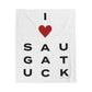 Saugatuck Vision Velveteen Plush Blanket