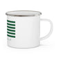 Easton Connecticut St Patrick’s Day Flag  Enamel Camping Mug