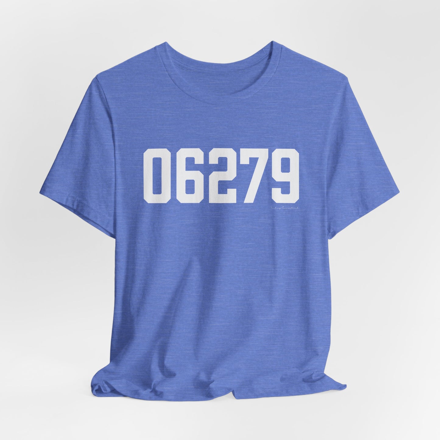 06279 Willington CT Zip Code Unisex Jersey Short Sleeve T-Shirt