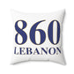 860 Lebanon Spun Polyester Square Pillow